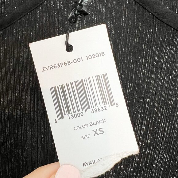 NWT BCBGeneration Mini Dress Black Size XS - Picture 7 of 10